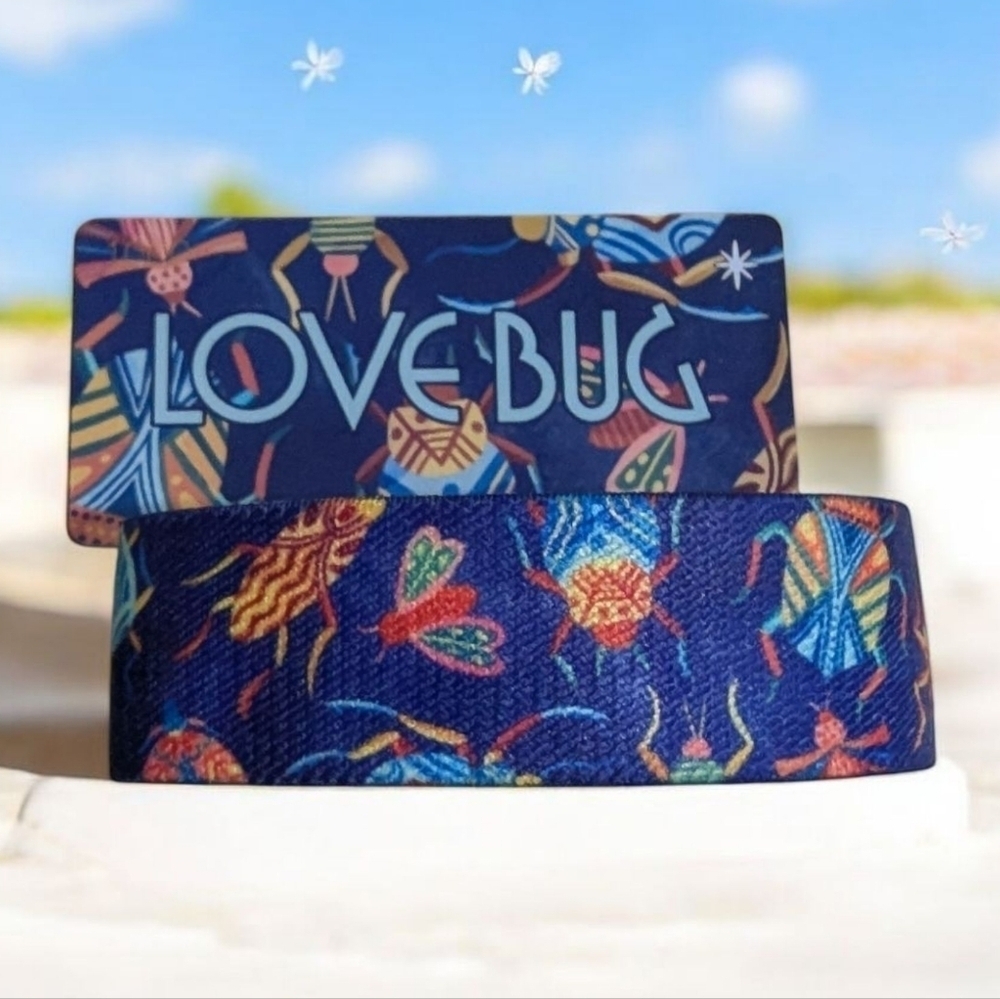 Collectible Zox *Love Bug* White Star Wristband Size Medium #1000 Of 1000